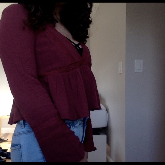 Flowy pink blouse from Pacsun. Never worn! - Picture 4 of 5
